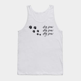 Dog Paw Tank Top